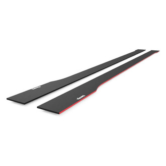 Vicrez® - V7R Style Matte Black Side Skirt Splitters