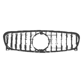 Vicrez® - GT Style Silver Mesh Main Grille
