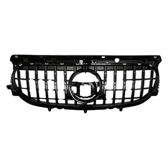 Vicrez® - Diamond Style Silver Mesh Main Grille
