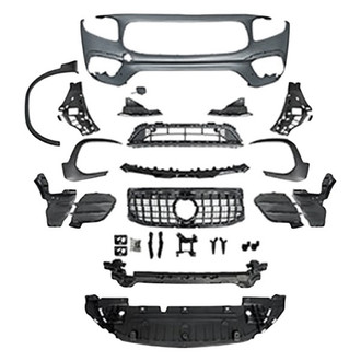 Vicrez® - GLB35 Style Front Bumper with Grille (Unpainted)