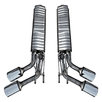 Vicrez® - Stainless Steel G63 Style Axle-Back Exhaust System with Dual Split Side Exit