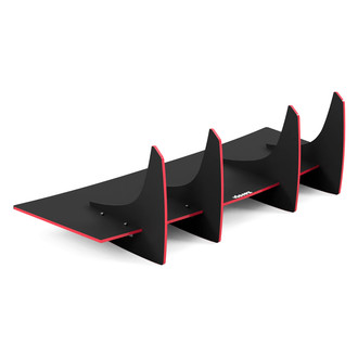 Vicrez® - Genali VR4 Style Carbon Flash Metallic (Vinyl) Rear Diffuser