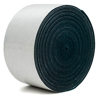 Vicrez® - 16.5' x 2.125" Dark Green Felt for Vinyl