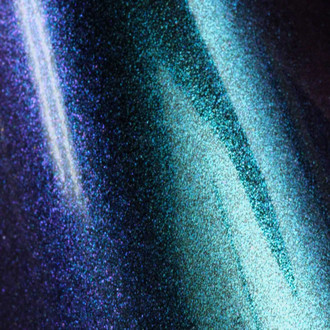 Vicrez® - Chameleon 5' x 1' Gloss Morph Blue Purple Vinyl Car Wrap Film
