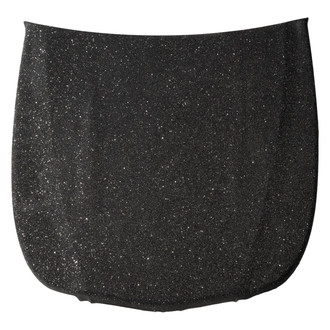 Vicrez® - 4' x 3' Glitter Black Vinyl Car Wrap Film