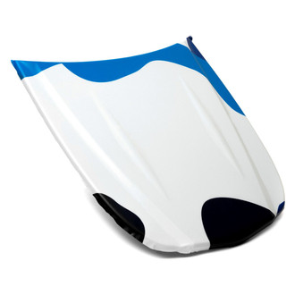 Vicrez® - 5' x 30' Blue Black Camo Vinyl Car Wrap Film