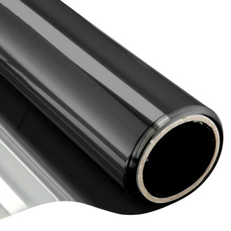 Vicrez® - 1' x 10' 10' 1' Light Black Vinyl Headlight/ Taillight Tint, 0.1 VLT