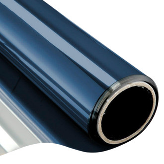 Vicrez® - 1' x 10' 10' 1' Dark Blue Vinyl Headlight/ Taillight Tint, 0.05 VLT