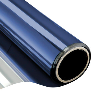 Vicrez® - 1' x 14,5' 14,5' 1' Light Blue Vinyl Headlight/ Taillight Tint, 0.05 VLT
