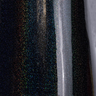 Vicrez® - 5' x 5' Light Glare Black Vinyl Car Wrap Film