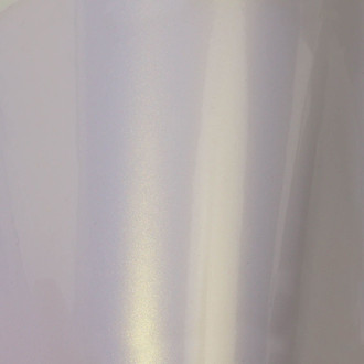 Vicrez® - 5' x 1' Mystic White Gold Vinyl Car Wrap Film