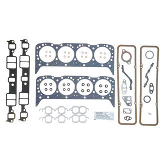Mahle® - OEM Standard Composite Cylinder Head Gasket Set with Positive Type Valve Stem Seals & without Cylinder Head Bolts, Torque To Yield