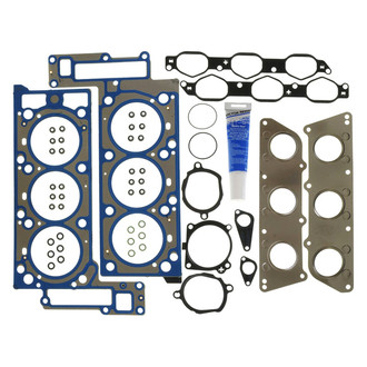 Mahle® - OEM Standard Multi-Layered Steel Cylinder Head Gasket Set with RTV Silicone Sealant for Valve Covers