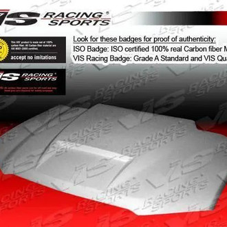 VIS Racing® - Ram Air Style Fiberglass Hood