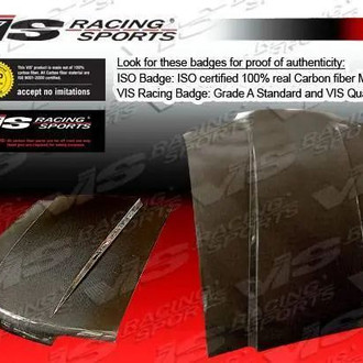 VIS Racing® - Ram Air Style Fiberglass Hood