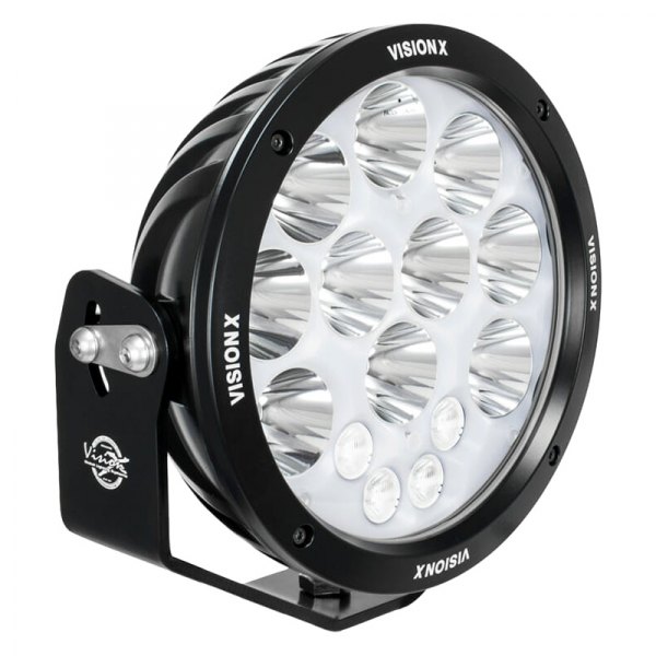Vision X® - Cannon Series 8.7" 120W Round Flood and Spot Beam LED Light, with Halo