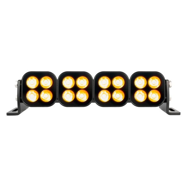 Vision X® - Unite Series Blackout 12" 48W Dual Row Spot Beam Amber LED Light Bar