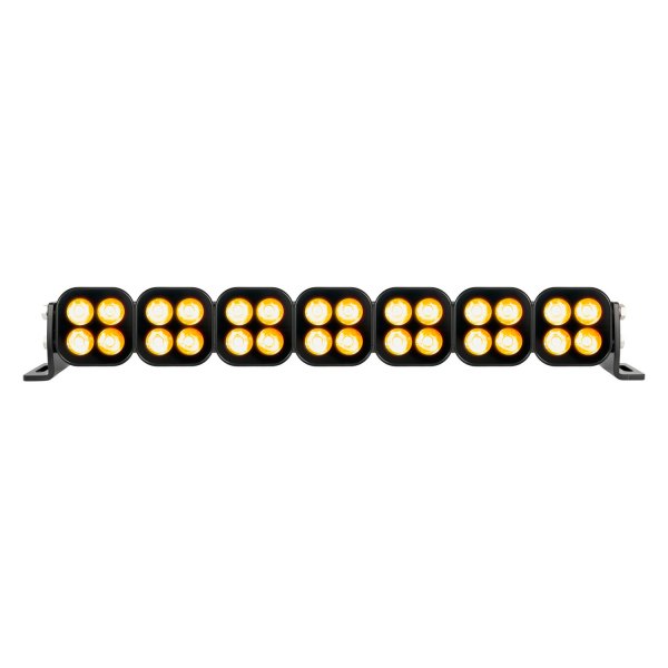 Vision X® - Unite Series Blackout 20" 84W Dual Row Spot Beam Amber LED Light Bar