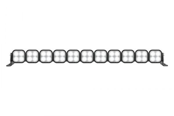 Vision X® - Unite Series Frosted 30" 220W Curved Dual Row Flood Beam LED Light Bar, Front View