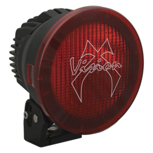 Vision X® - 6.7" Round Red Polycarbonate Flood Beam Lens for Cannon Series
