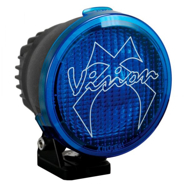 Vision X® - 4.5" Round Blue Polycarbonate Wide Flood Beam Lens for Cannon Series