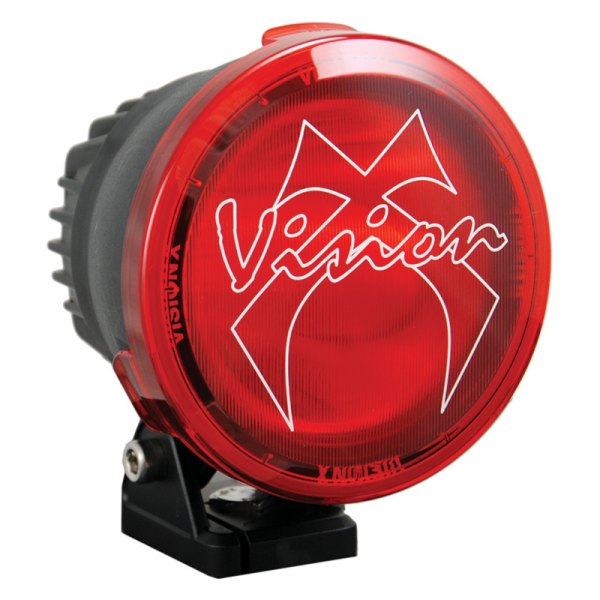 Vision X® - 4.5" Round Red Polycarbonate Elliptical Beam Lens for Cannon Series