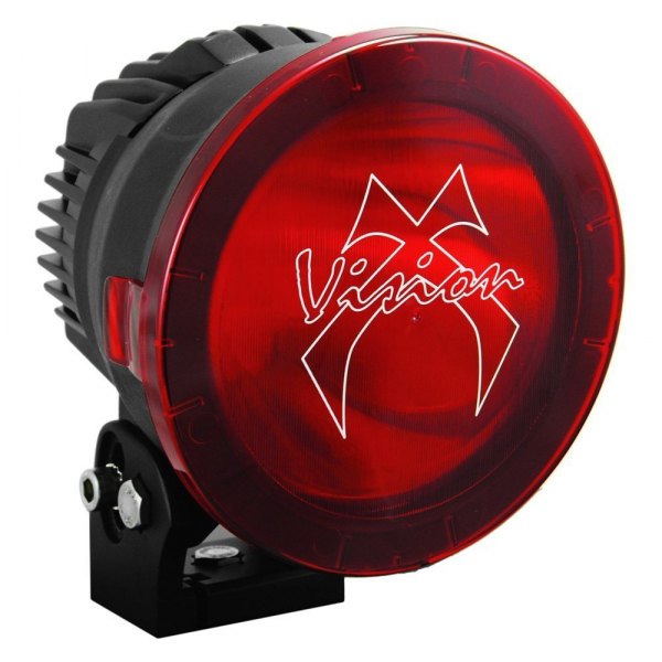 Vision X® - 6.7" Round Red Polycarbonate Combo Beam Lens for Cannon Series