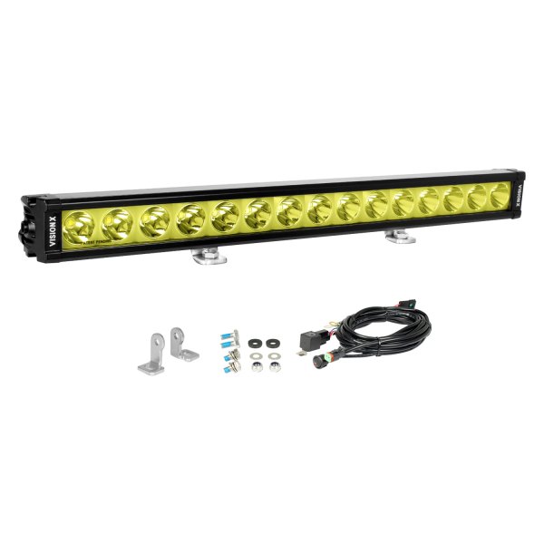 Vision X® - XPL Halo Selective Yellow 20.75" 75W Spot Beam LED Light Bar, Full Set
