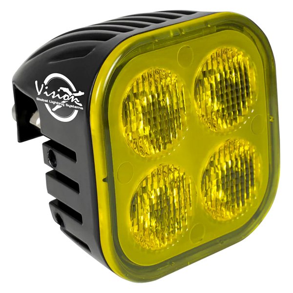 Vision X® - Unite Series Frosted 20W Square Elliptical Beam Selective Yellow LED Light Module