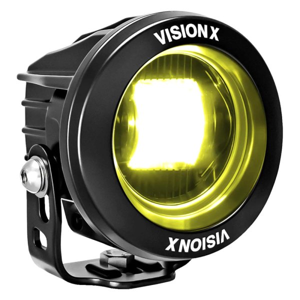 Vision X® - Cannon CG2 SAE 3.7" 40W Round Elliptical Beam Amber LED Light