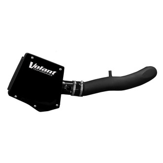 Volant® - Plastic Black Cold Air Intake System with Pro 5 Blue Filter