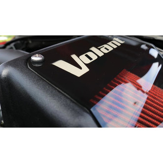 Volant® - Plastic Black Air Intake System with DryTech 3D Red Filter