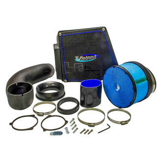 Volant® - Plastic Black Cold Air Intake System with Donaldson PowerCore® Blue Filter