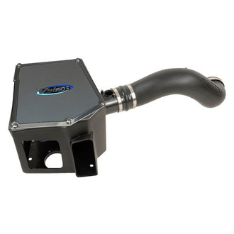 Volant® - Plastic Black Cold Air Intake System with Pro 5 Blue Filter