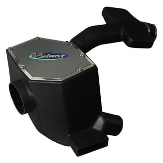 Volant® - Plastic Black Cold Air Intake System with Pro 5 Blue Filter