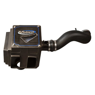 Volant® - Plastic Black Cold Air Intake System with Pro 5 Blue Filter