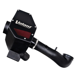 Volant® - Plastic Black Air Intake System with DryTech 3D Red Filter