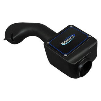 Volant® - Plastic Black Cold Air Intake System with Pro 5 Blue Filter