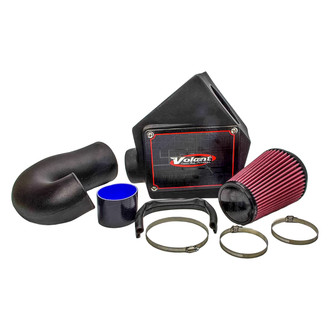 Volant® - Plastic Black Cold Air Intake System with Primo Blue Filter