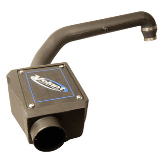 Volant® - Plastic Black Cold Air Intake System with Pro 5 Blue Filter