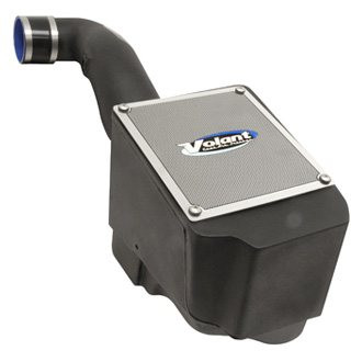 Volant® - Plastic Black Cold Air Intake System with Pro 5 Blue Filter