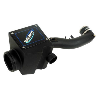 Volant® - Plastic Black Cold Air Intake System with Pro 5 Blue Filter