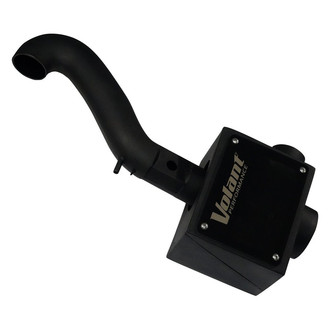 Volant® - Plastic Black Cold Air Intake System with Pro 5 Blue Filter