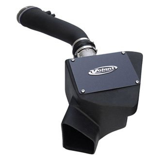 Volant® - Plastic Black Cold Air Intake System with Pro 5 Blue Filter
