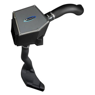 Volant® - Plastic Black Cold Air Intake System with MaxFlow Oiled Blue Filter and Cold Air Scoop