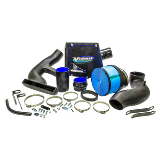 Volant® - Plastic Black Cold Air Intake System with Donaldson PowerCore® Blue Filter and Cold Air Scoop