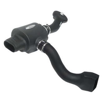 Volant® - Plastic Black Cold Air Intake System with MaxFlow Oiled Blue Filter and Cold Air Scoop