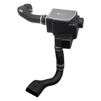 Volant® - Plastic Black Cold Air Intake System with MaxFlow Oiled Blue Filter and Cold Air Scoop