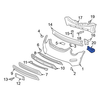 Volkswagen OE - Ambient Air Temperature Sensor
