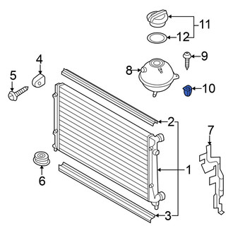 Volkswagen OE - Bumper Cover Nut